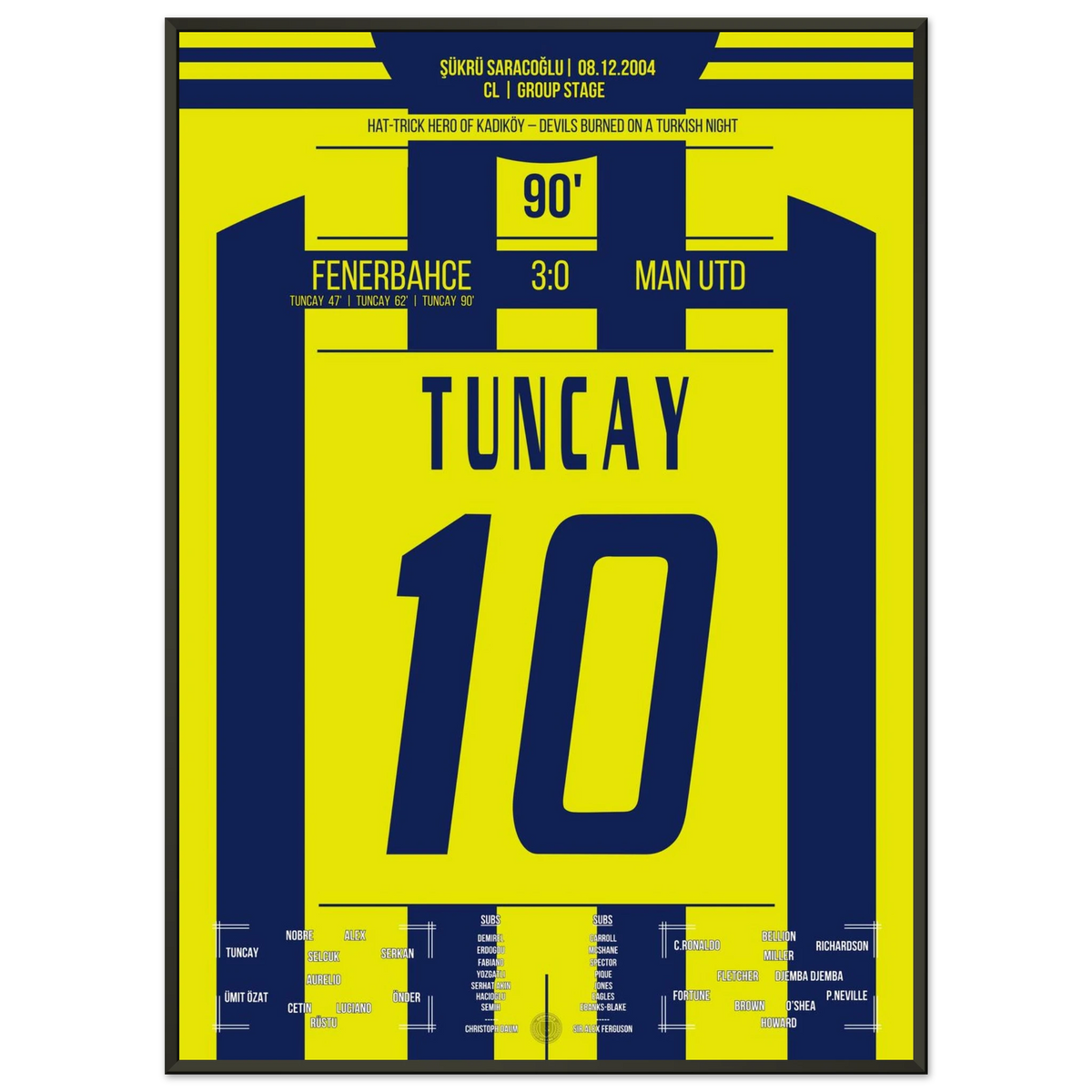 Tuncay's legendärer Hattrick gegen die Red Devils