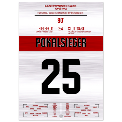 Stuttgart's Pokalsieg 2025 – Metal Edition