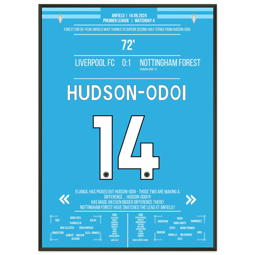 Nottingham Forest holt den ersten Sieg in Anfield nach 55 Jahren