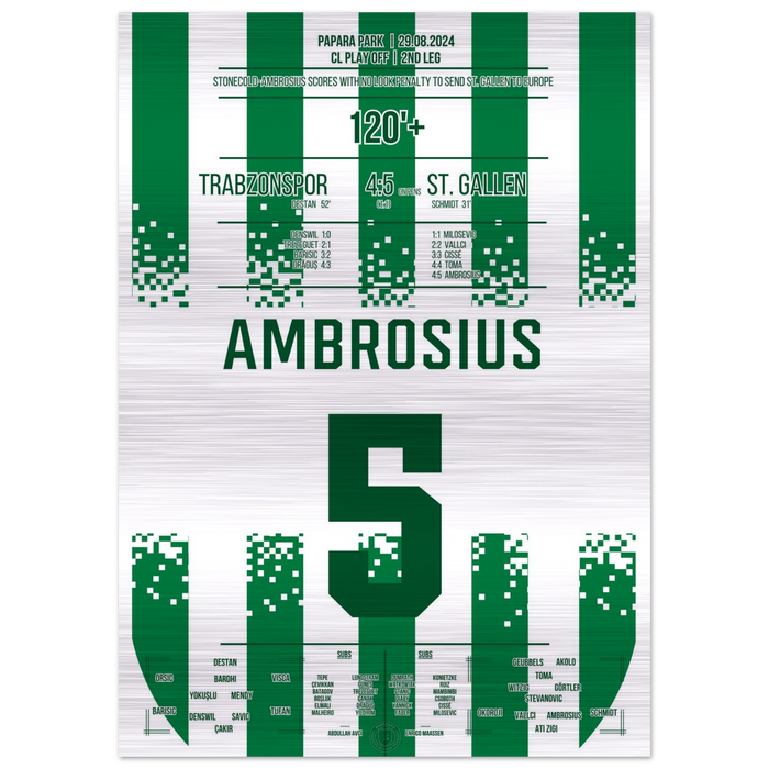 Ambrosius führt St. Gallen nach Europa! – Metal Edition