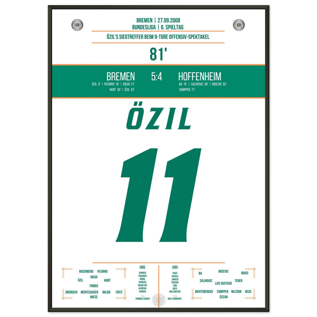 Özil's Siegtreffer bei 9-Tore Spektakel gegen Hoffenheim