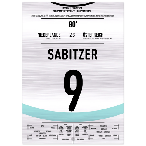 Sabitzer schießt Österreich zum Gruppensieg bei der EM – Metal Edition