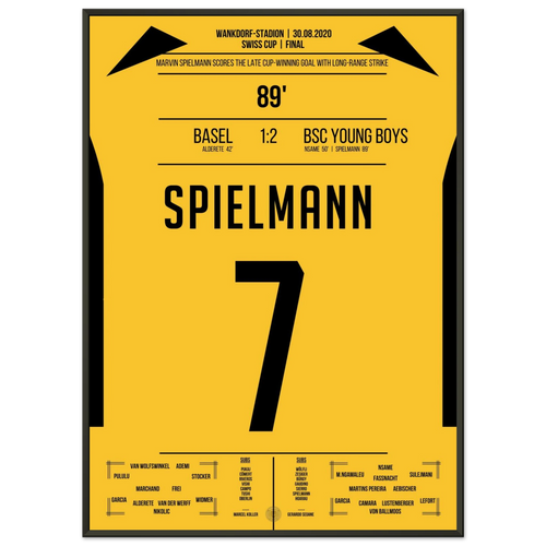 Spielmann's spätes Distanztor beschert Young Boys den Pokalsieg