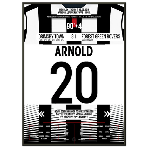 Arnold trifft und Grimsby kehrt zurück in die EFL