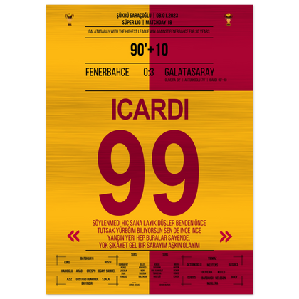 Galatasaray demontiert Fenerbahce im eigenen Stadion – Metal Edition