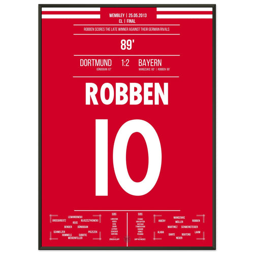 Robben mit spätem Siegtor im deutschen CL Finale