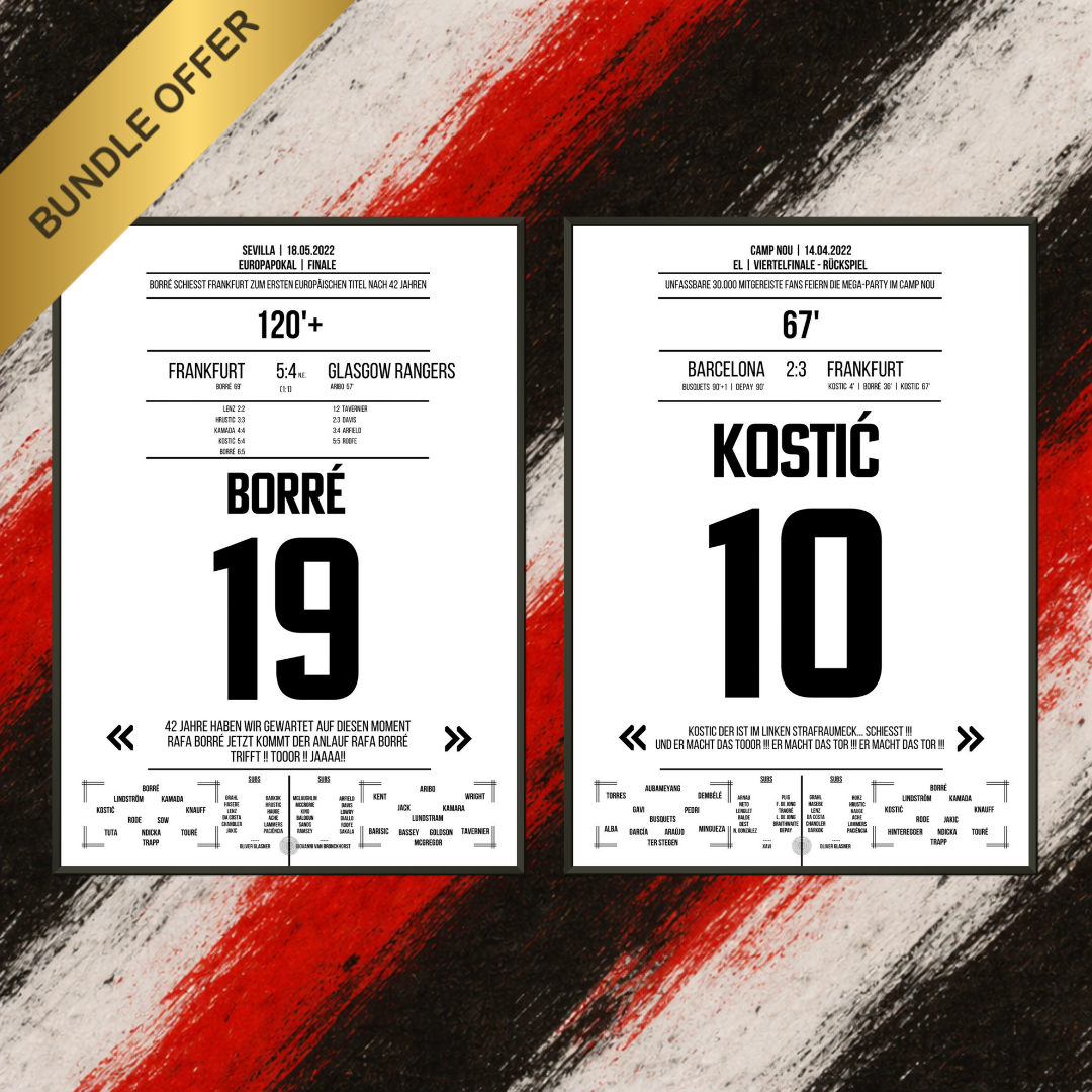 Frankfurt 2022 Europapokal-Bundle