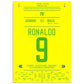 Ronaldo Il Fenomeno Doppelpack für Brasilien WM Finale 2002 gegen Deutschland 