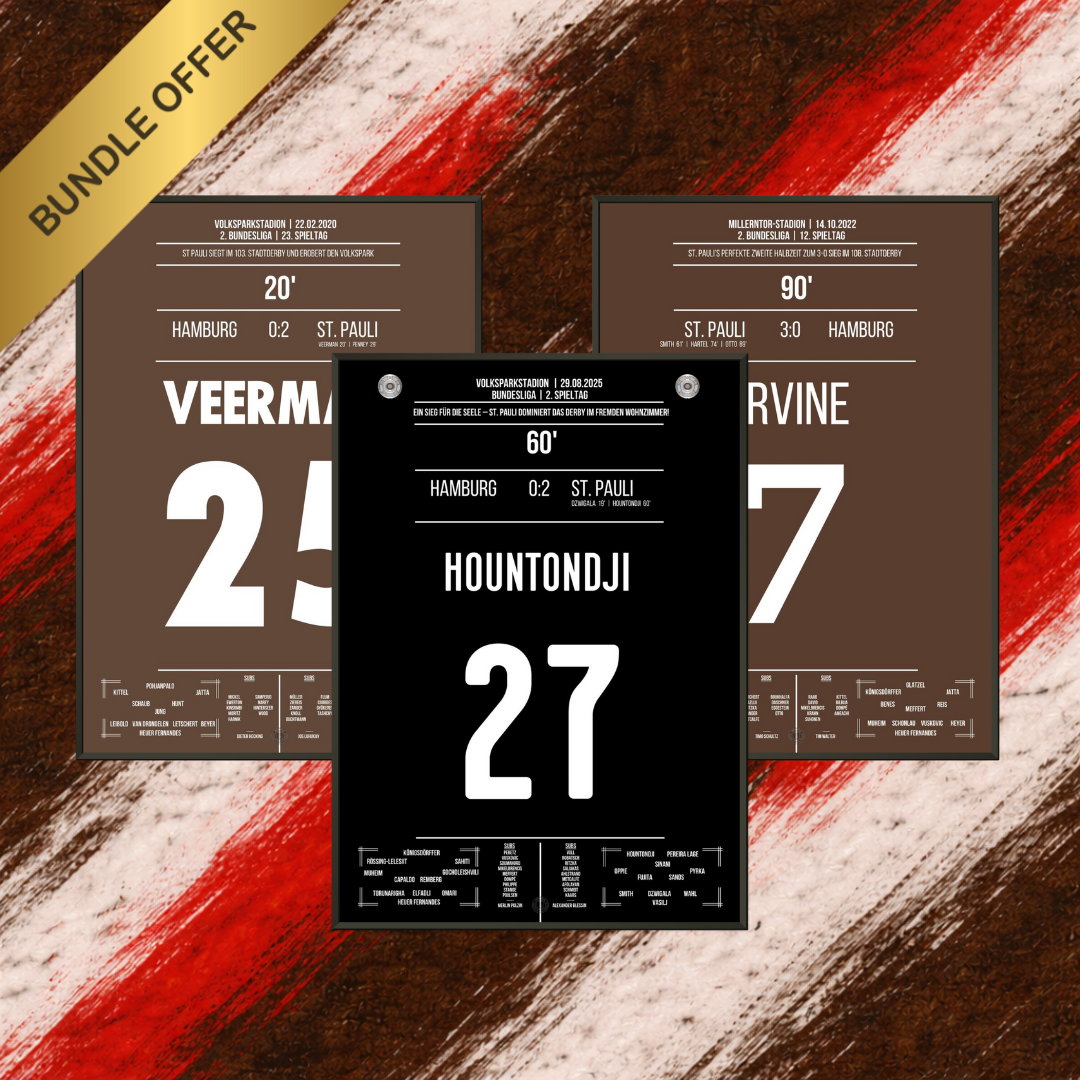 St. Pauli Derbysieger Bundle