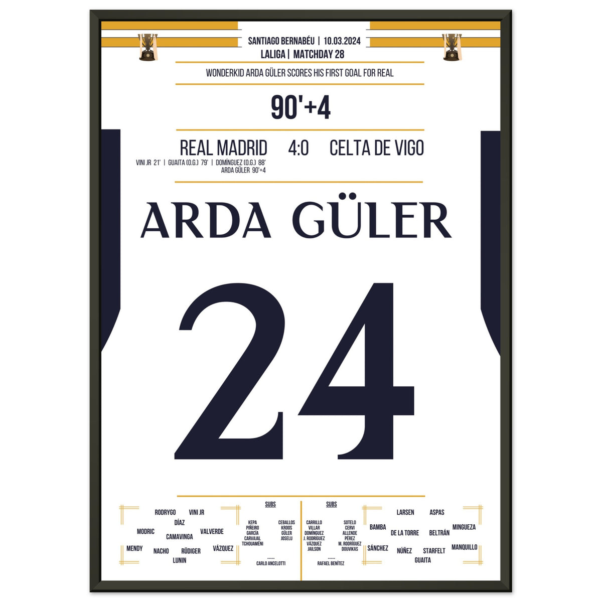 Arda Güler erzielt sein erstes Tor für Real Madrid