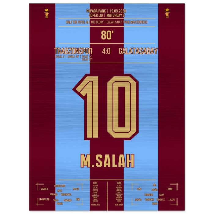 Salah Hattrick gegen Gala – Metal Edition