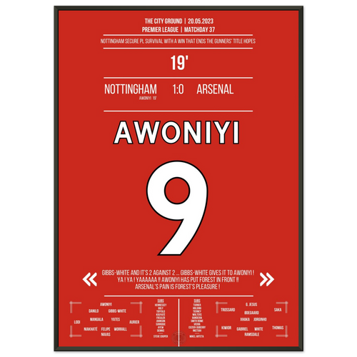 Awoniyi trifft zum Klassenerhalt für Forest