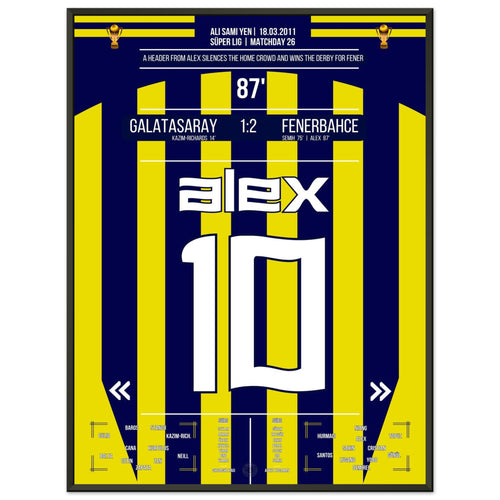 Alex trifft zum Derby-Sieg für Fener