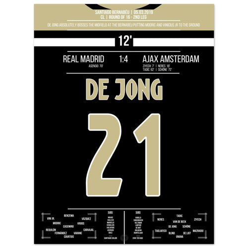 De Jong's magische Performance im Achtelfinale gegen Real