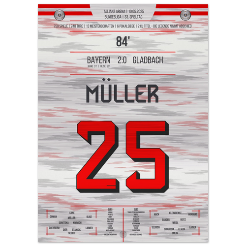 Müller - Eine Legende nimmt Abschied – Metal Edition
