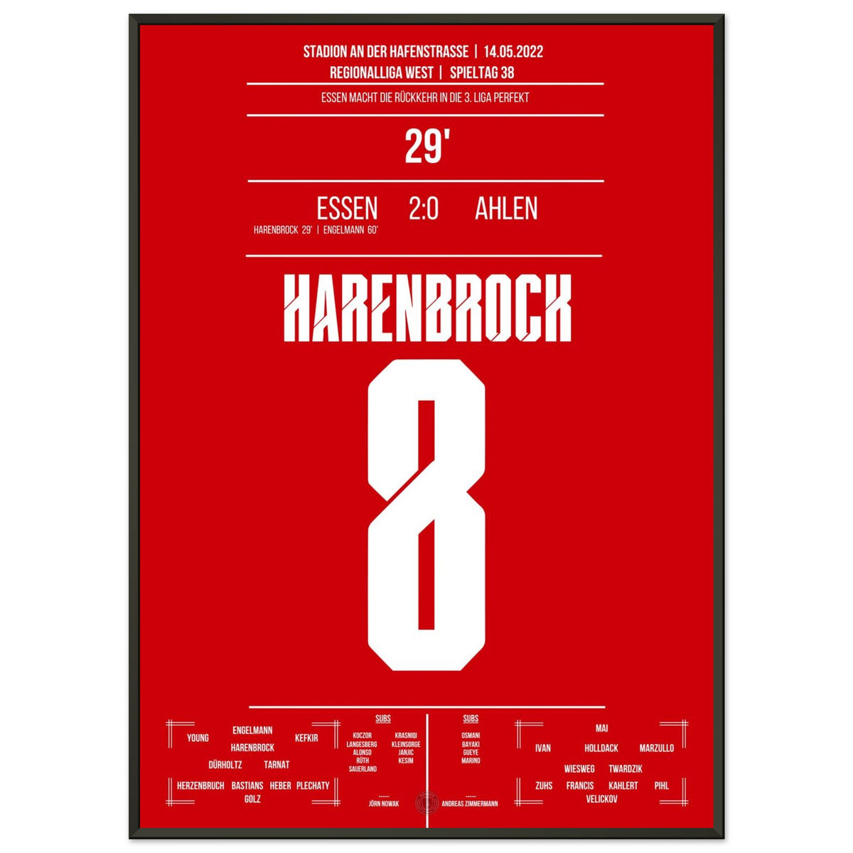 Essen's Rückkehr in den Profifussball nach 14 Jahren