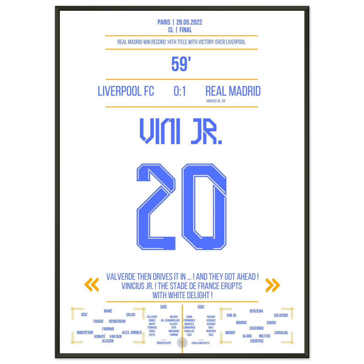 Vinicius Jr erzielt den Siegtreffer in Reals zweitem Finalsieg über Liverpool