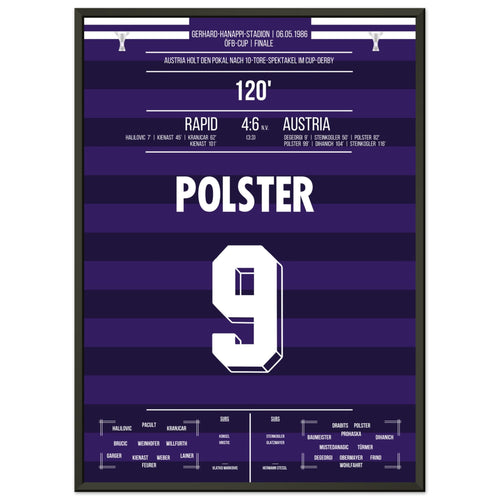 Austria gewinnt nach 10-Tore-Spektakel das Cup-Derby gegen Rapid 1986