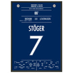 Bochum's Sturm zum Klassenerhalt 2023 50x70-cm-20x28-Schwarzer-Aluminiumrahmen