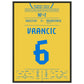 Vrancic's Freistoss-Treffer zum Bundesliga-Aufstieg 2013 50x70-cm-20x28-Schwarzer-Aluminiumrahmen